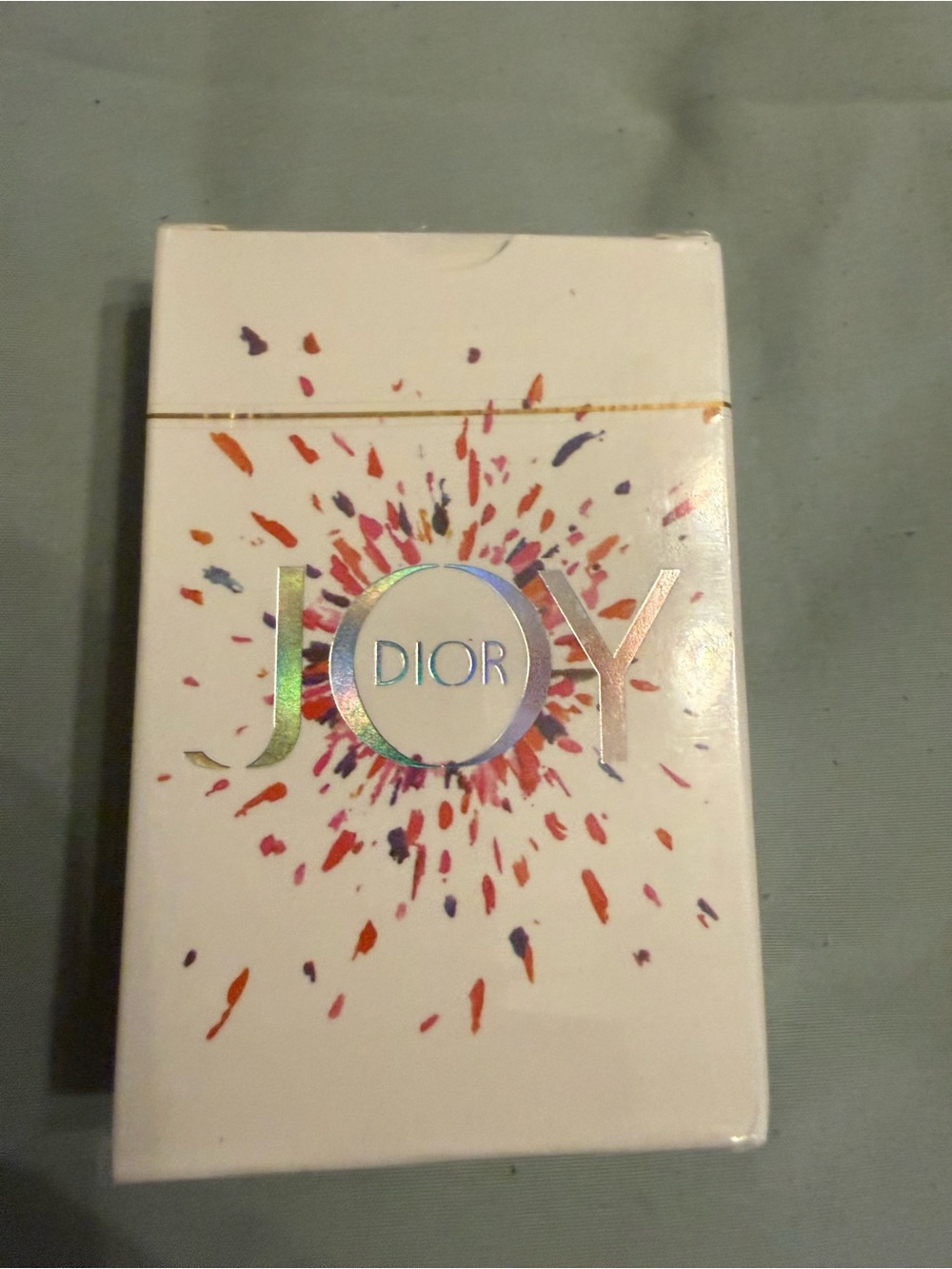 Dior JOY Playing Cards-New in plastic